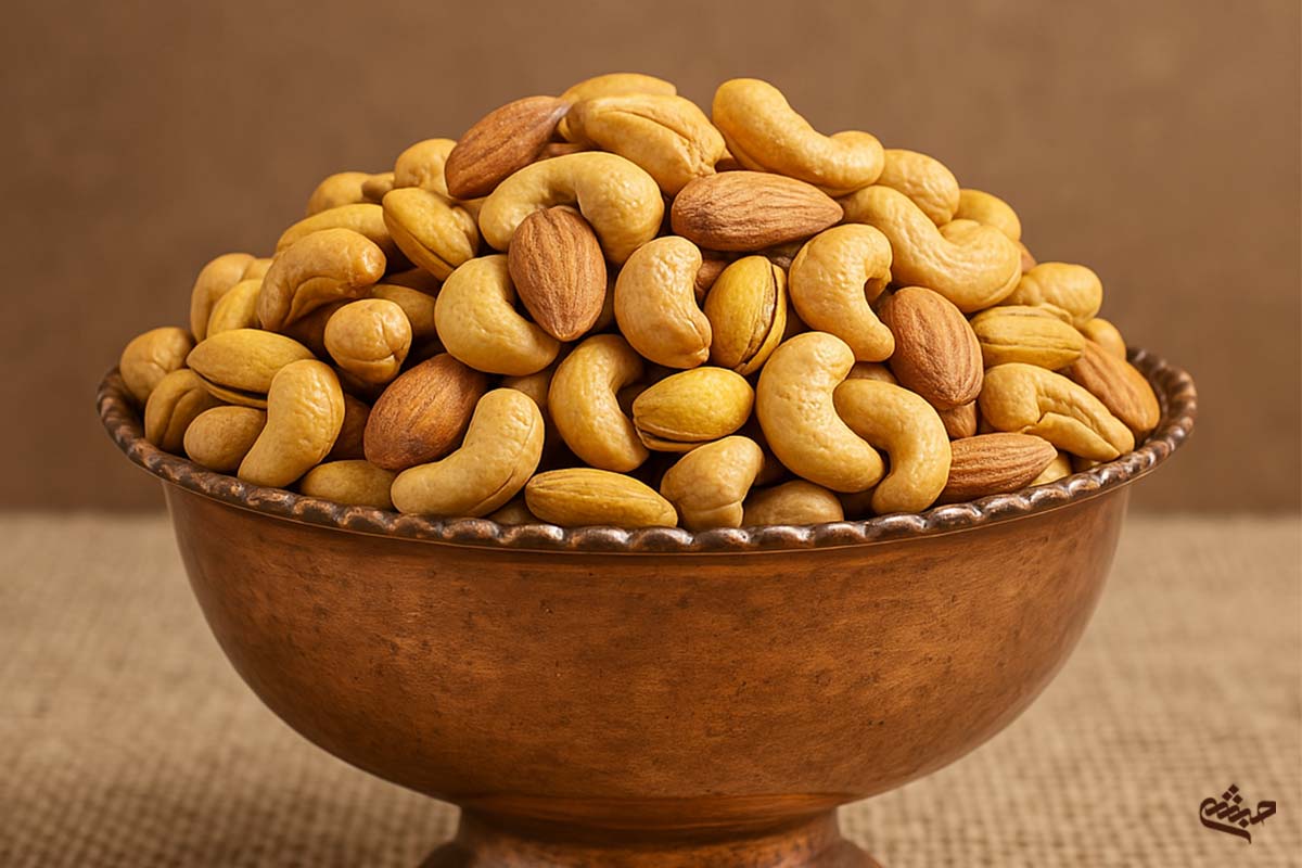 آجیل سه مغز اعلا شور