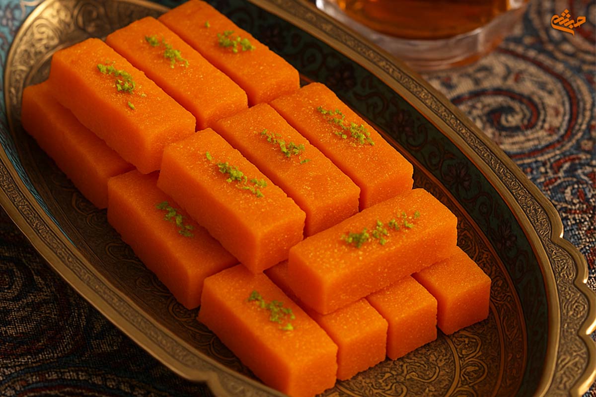 شیرینی لوز خانگی تبریز