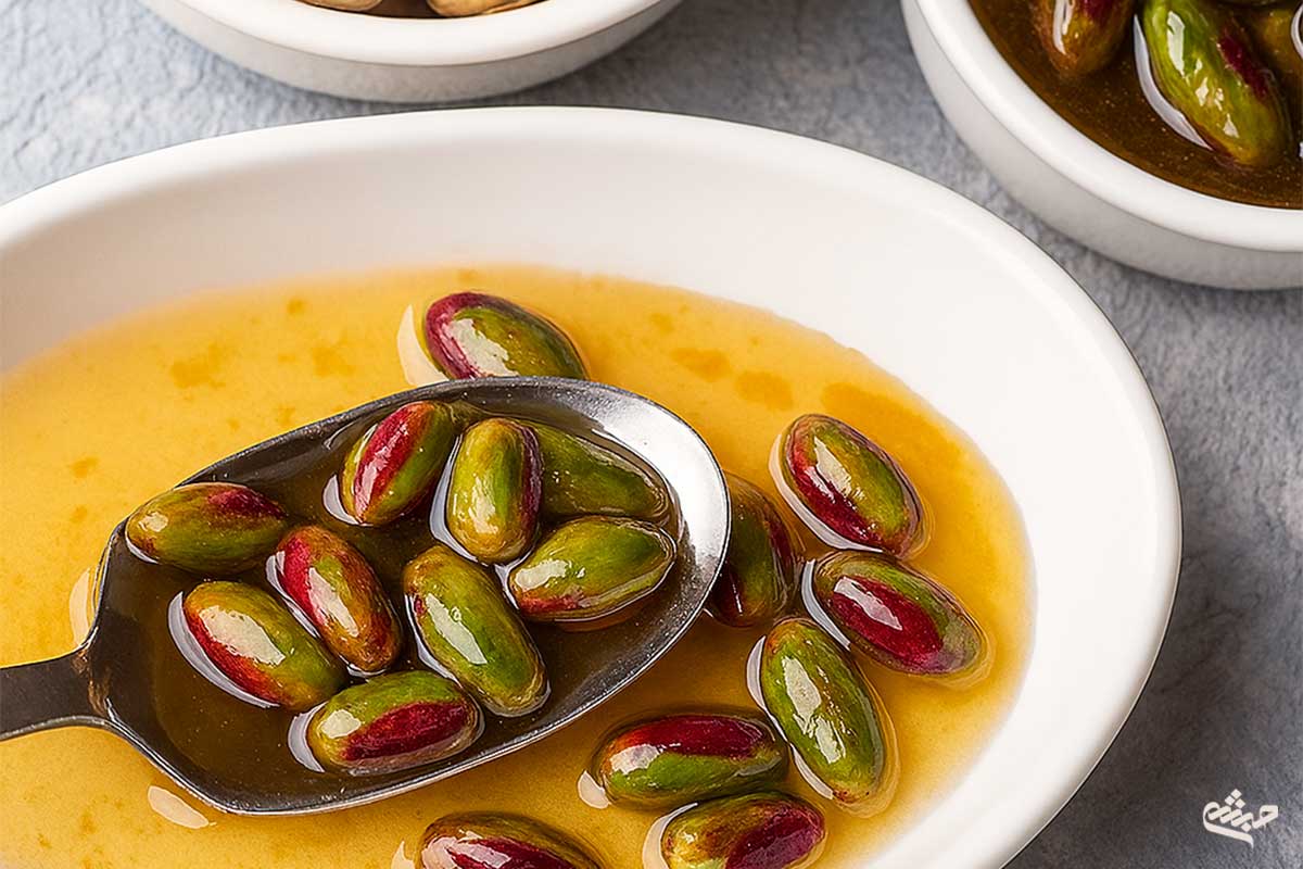 مربای پسته حبشی؛ انتخابی مناسب برای صبحانه